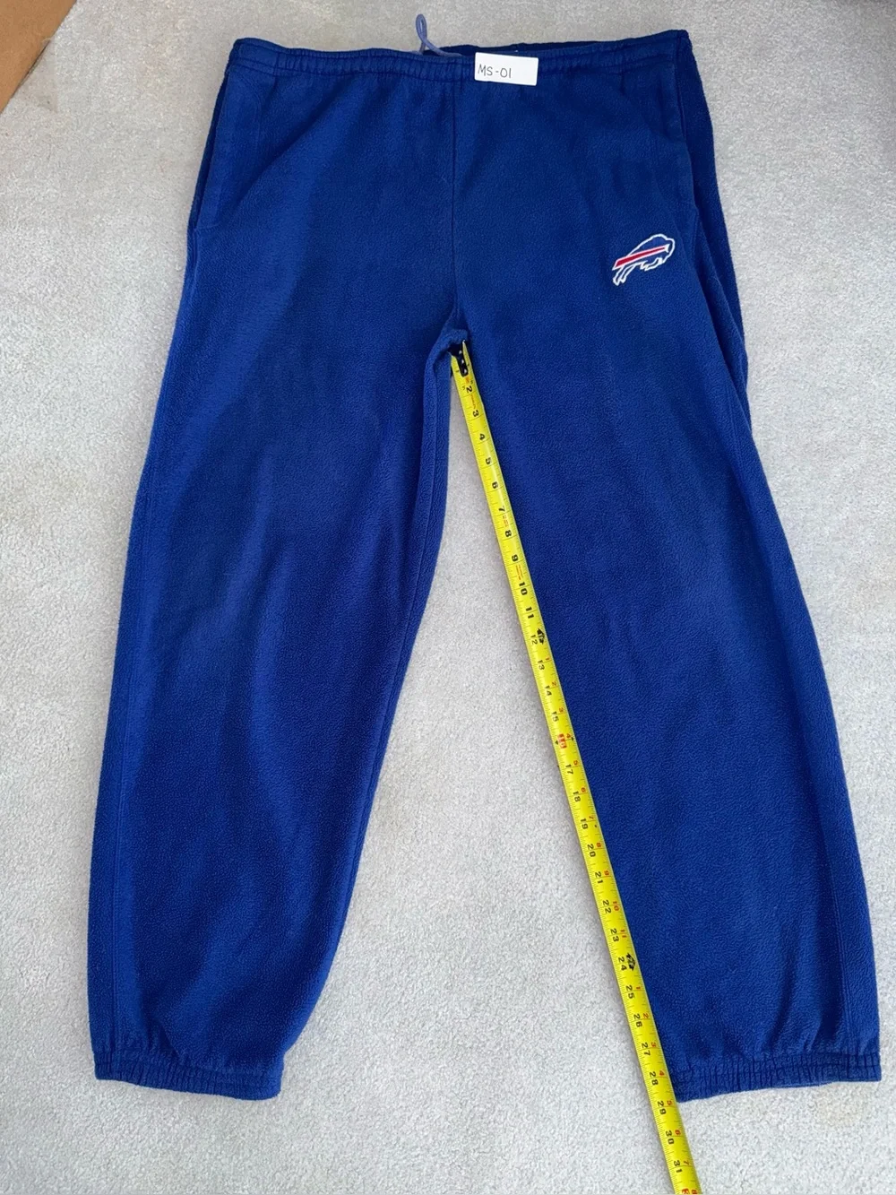 Buffalo Bills fleece pants, men’s XL